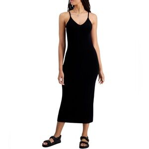 Freshman 1996 sweater midi dress black excellent condition black size small